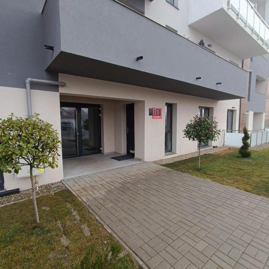 Neue, Moderne Penthousewohnung Sighişoara Exterior foto
